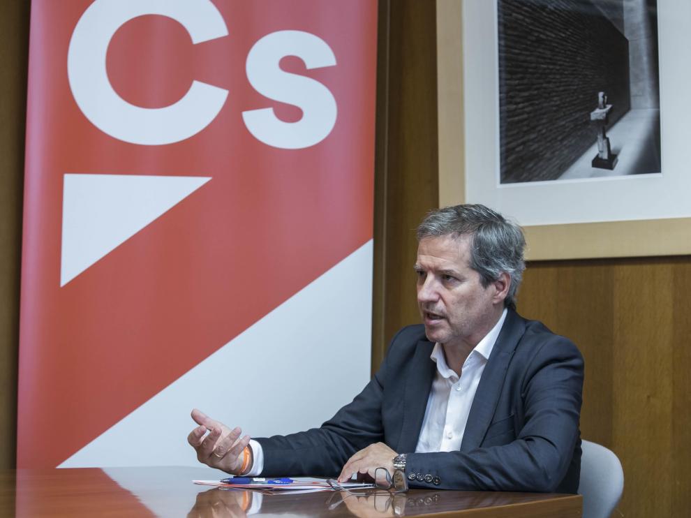 Daniel Pérez Calvo, coordinador de Cs en Aragón.