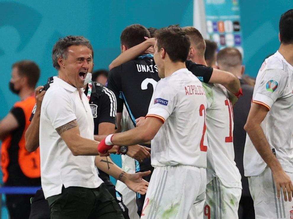 Foto del partido de cuartos de final de la Eurocopa: Suiza-España