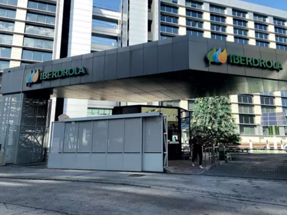 Edificio de la sede de Iberdrola en Madrid.