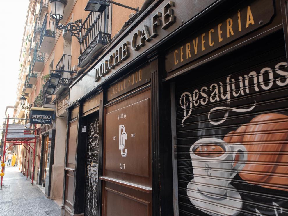 Dolche Café, en la calle de San Jorge, no volverá a abrir sus puertas como tal.