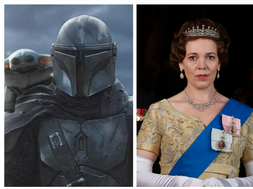 Mandalorian y The Crown