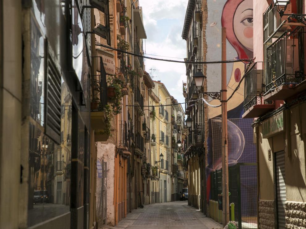La calle de Agustina de Aragón.