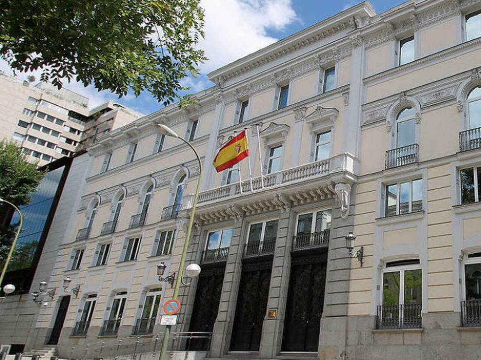 Sede del Consejo General del Poder Judicial (CGPJ).