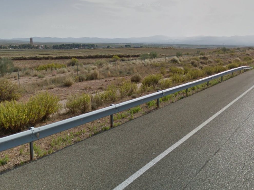 Autovía Mudéjar a la altura de Longares