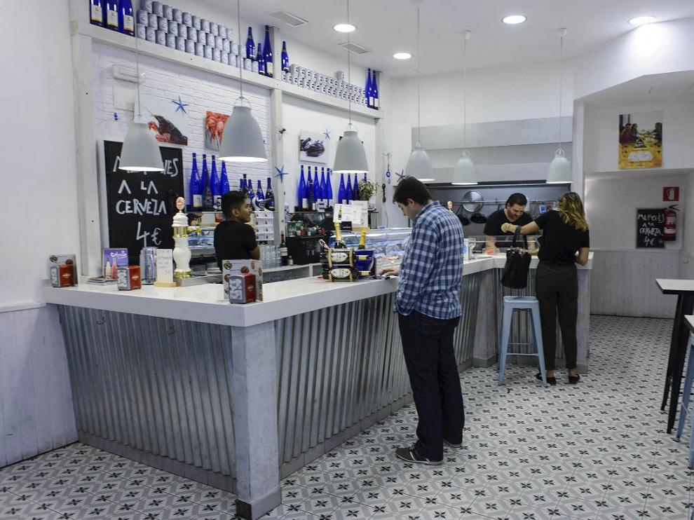 Bar El Hormiguero Azul en Zaragoza.
