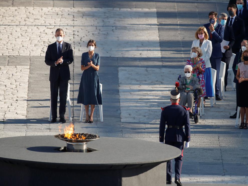 Homenaje a las víctimas de la covid