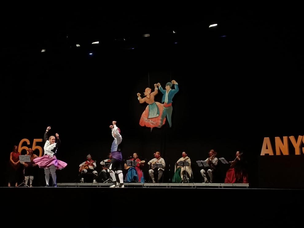Una de las últimas actuaciones del grupo Sonar Turolense, que este domingo actuará en el Casino de Teruel.