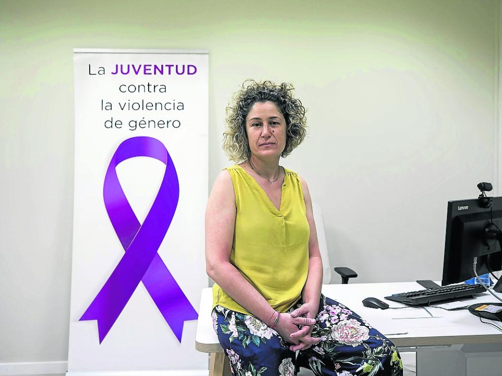 Ana Santos, psicóloga de Cavias que lleva la asesoría del Instituto Aragonés de la Mujer