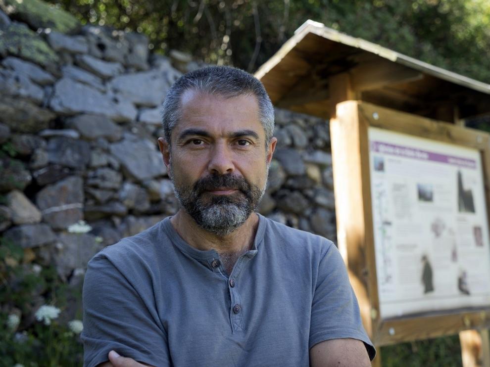 Antonio Cardiel en el valle de Pineta en 2018.