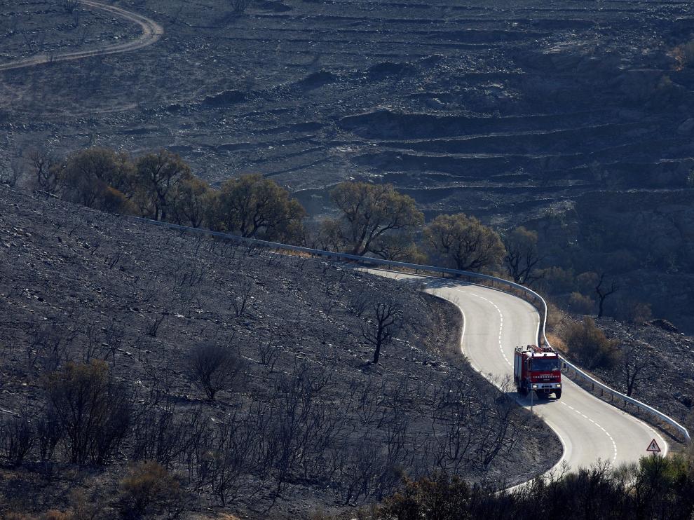 Estabilizado el incendio del Cap de Creus tras quemar 410 hectáreas