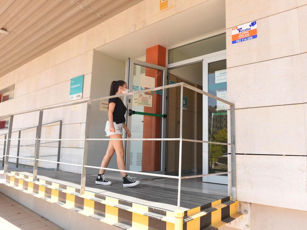 Vacunación contra la covid-19 en el Centro de Salud de Valdespartera.