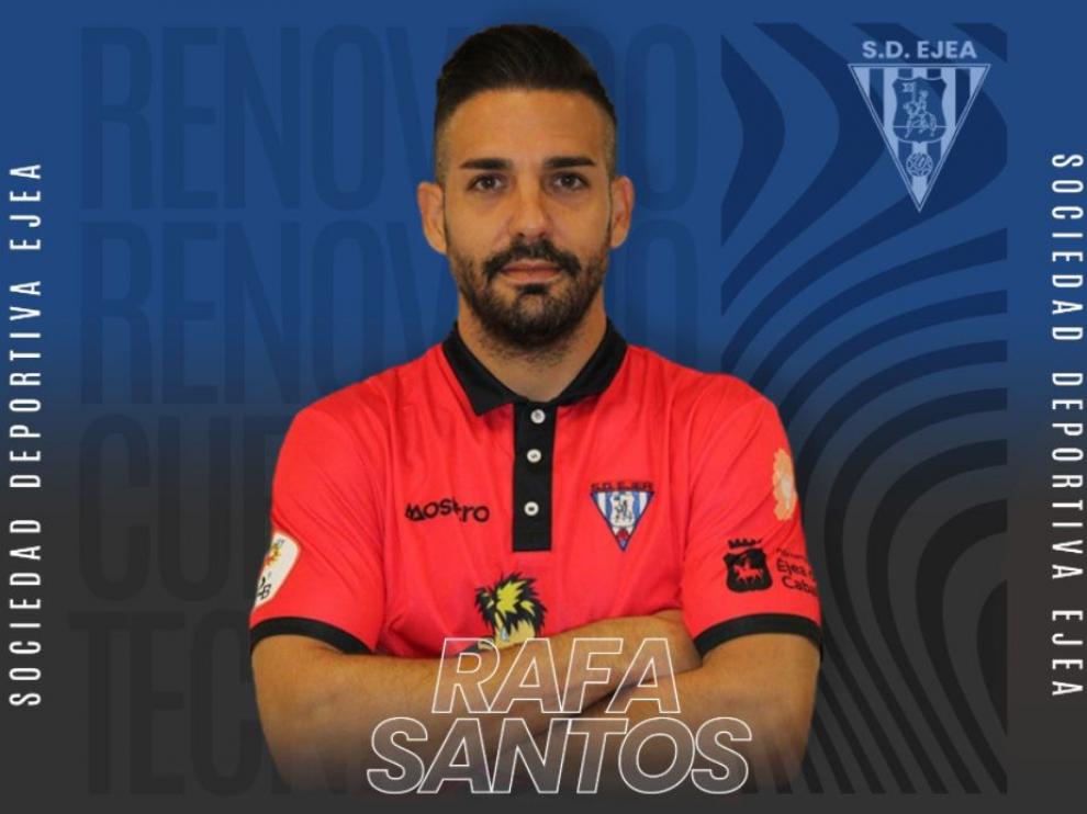 Rafa Santos, capitán del Ejea.