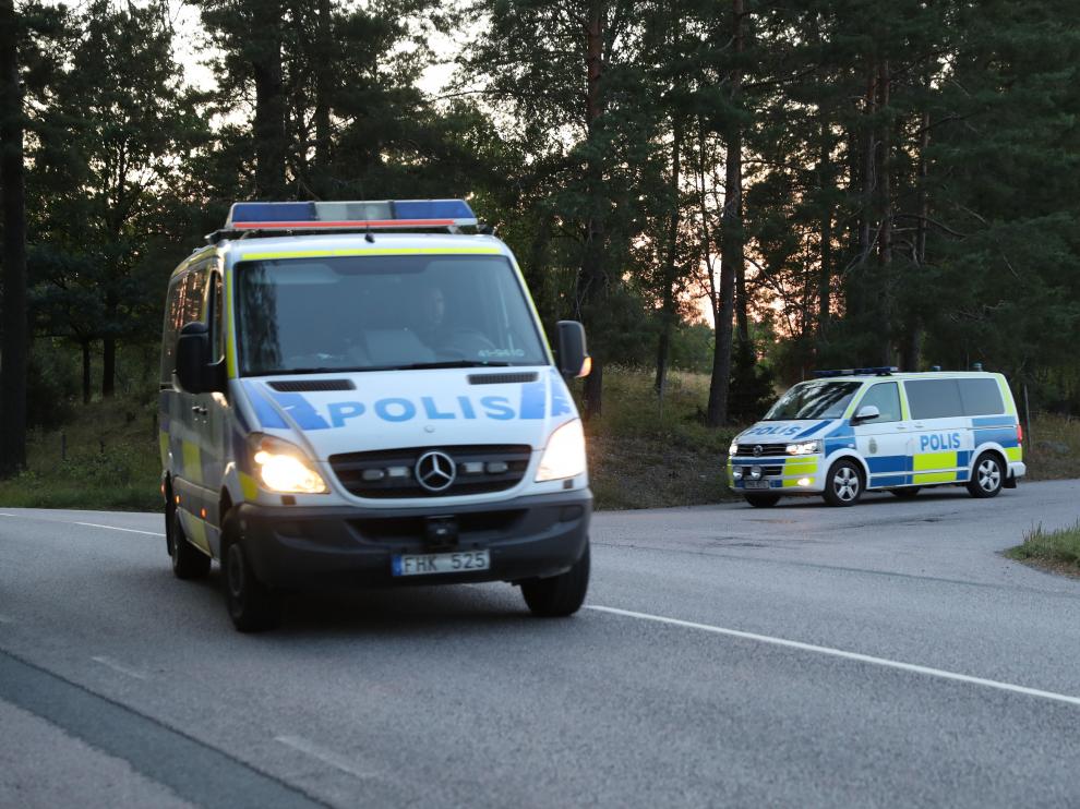 Hostages taken by inmates at Hallby Prison