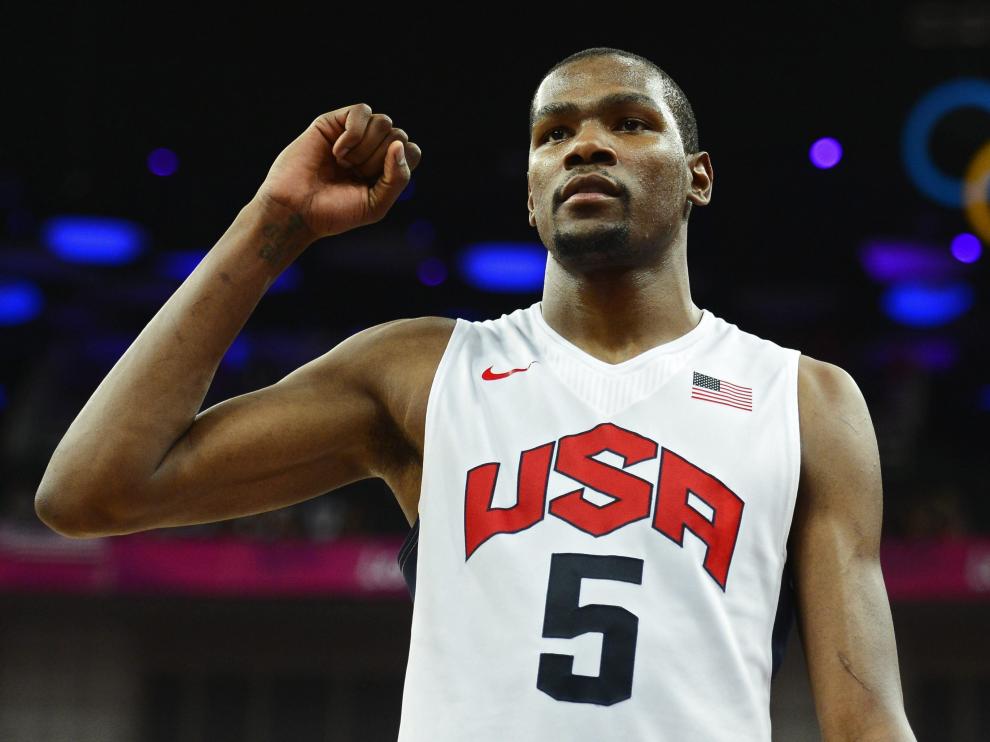 La gran figura del equipo, el alero Kevin Durant, de los Brooklyn Nets, adelantó que su única preocupación y concentración es aportar el máximo al equipo.