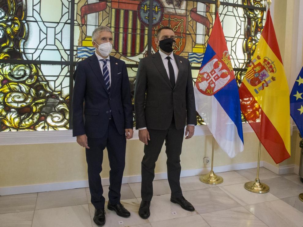 Los dos ministros se han reunido este jueves en Madrid para analizar el resultado de la operación antidroga.
