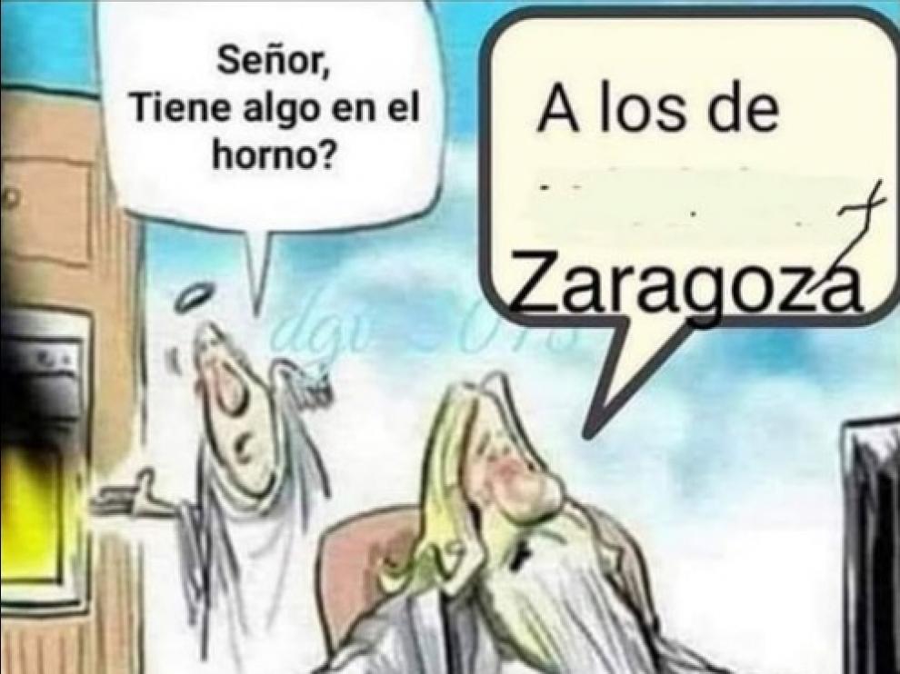 Los memes del calor en Zaragoza.