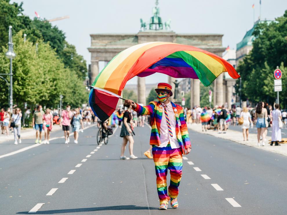 Desfile del Orgullo gay celebrado este sábado en Berlín