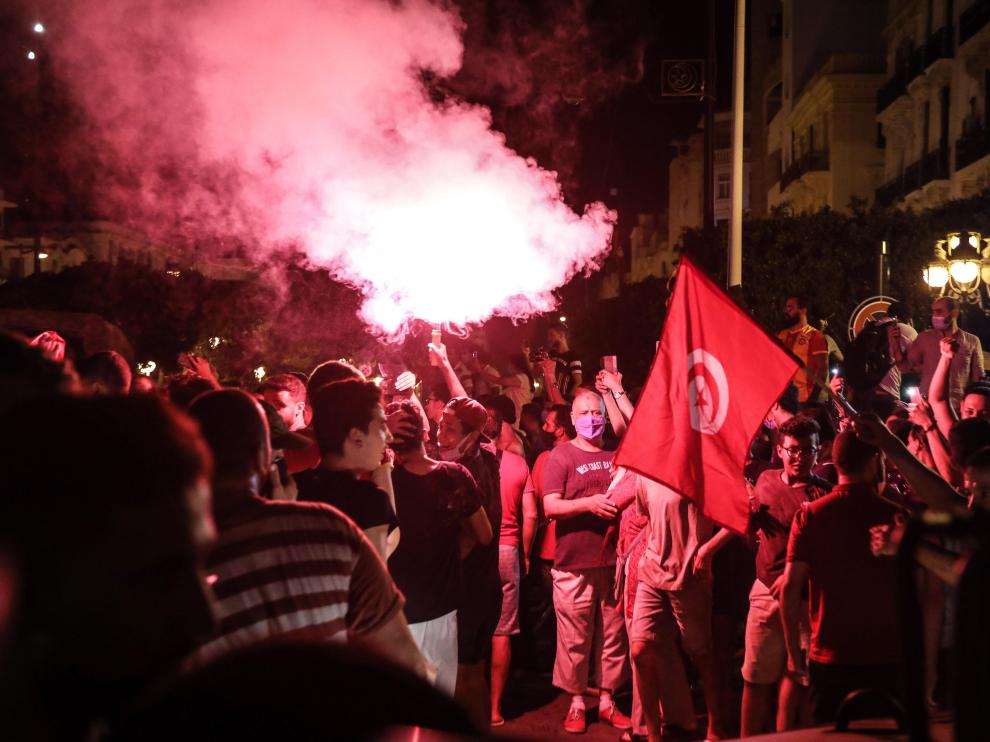 Protests in Tunis after President ousts PM