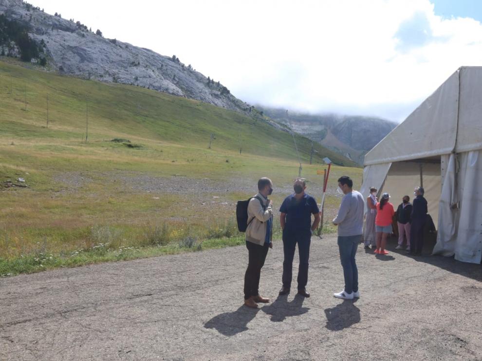 Reunión de empresarios y alcaldes del valle del Aragón