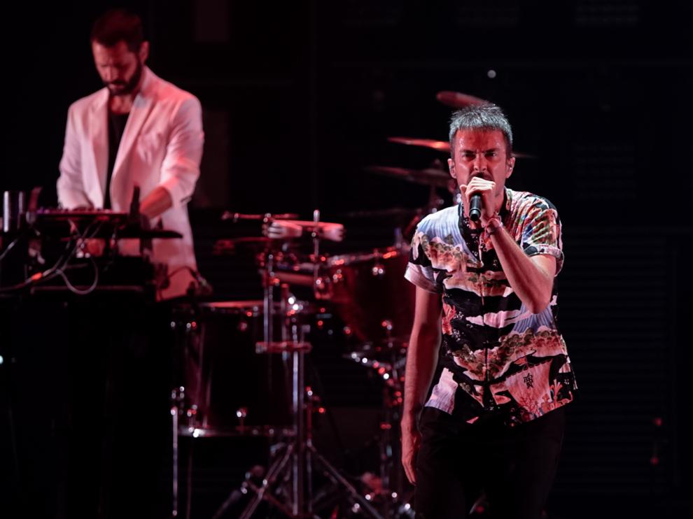El grupo Vetusta Morla durante su actuación en el Teatro Real de Madrid