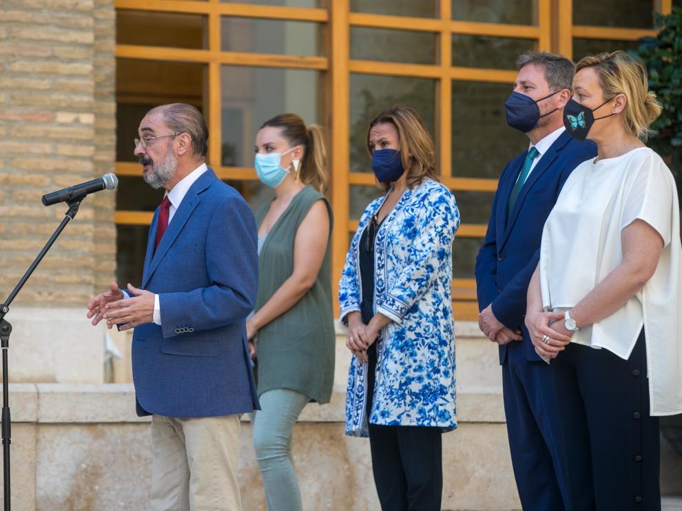 Presentación de los proyectos del Gobierno de Aragón