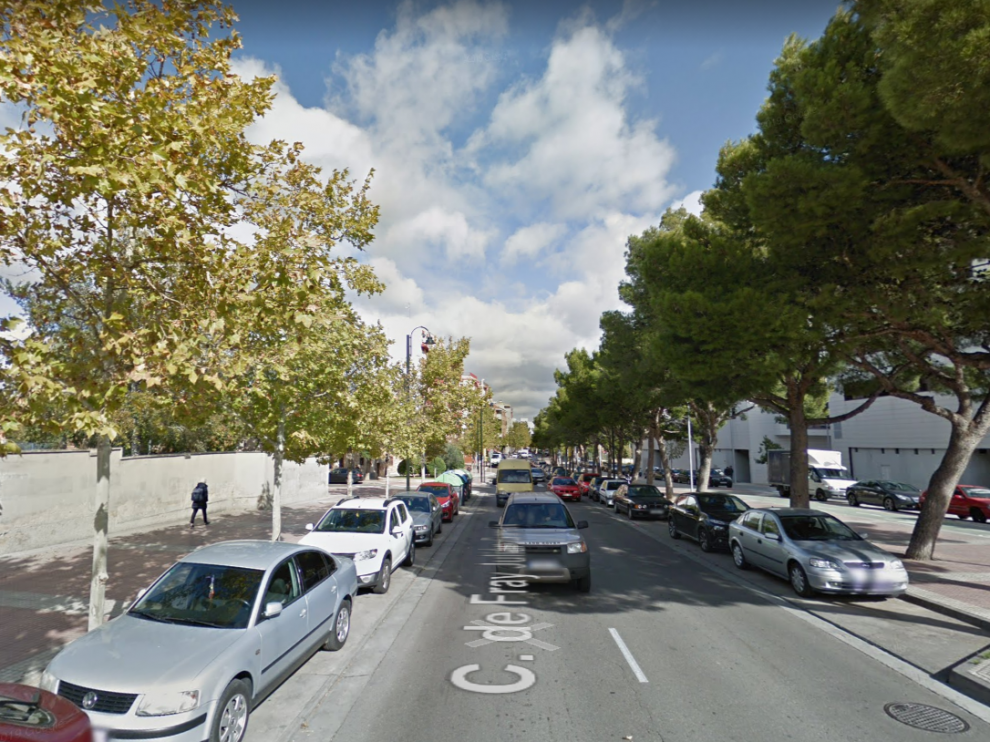 Una imagen de la calle de Fray Juan Garcés, donde ocurrieron los hechos.
