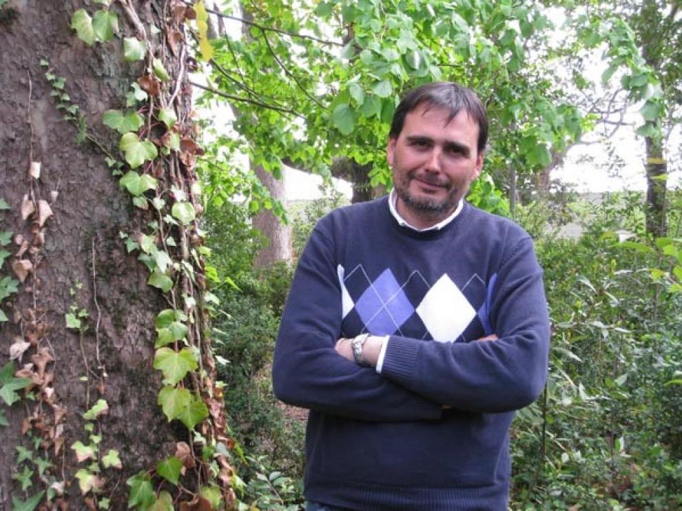 El investigador del IPE Sergio Vicente, experto en variabilidad y cambio climático.
