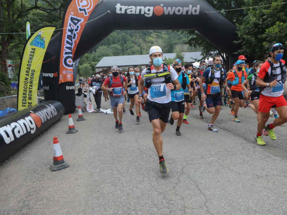 El GTTAP reunió a 1.243 corredores entre las pruebas del Gran Trail Trangoworld Aneto-Posets, la Vuelta al Aneto y el Maratón de las Tucas, con un estricto protocolo sanitario.