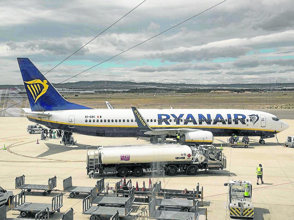 El aeropuerto incorporó a mediados de junio la ruta regular de Marrakech, en la fotografía, y en noviembre le debería llegar el turno a la de Viena.