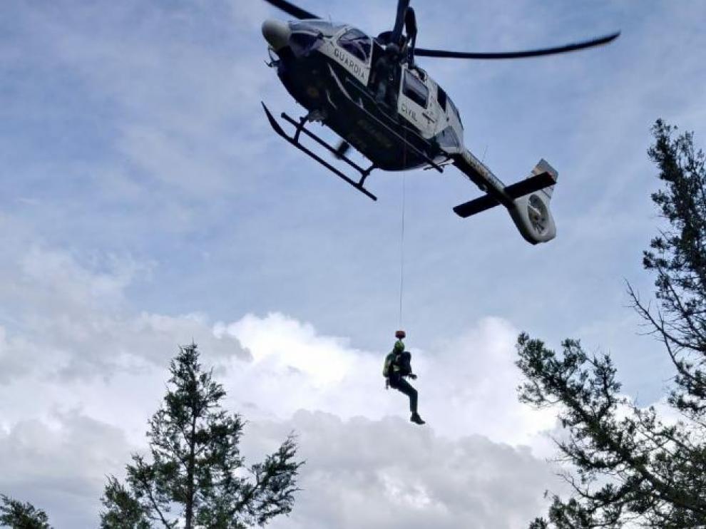 Imagen del rescate.