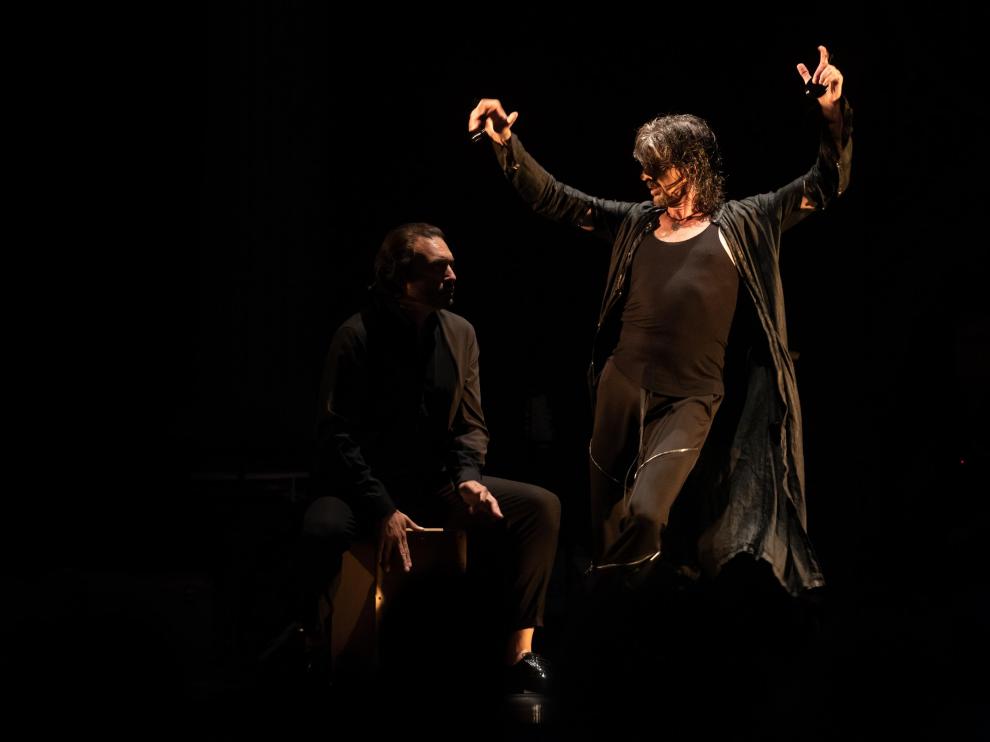 Miguel Ángel Berna, este jueves en el Museo de Zaragoza.