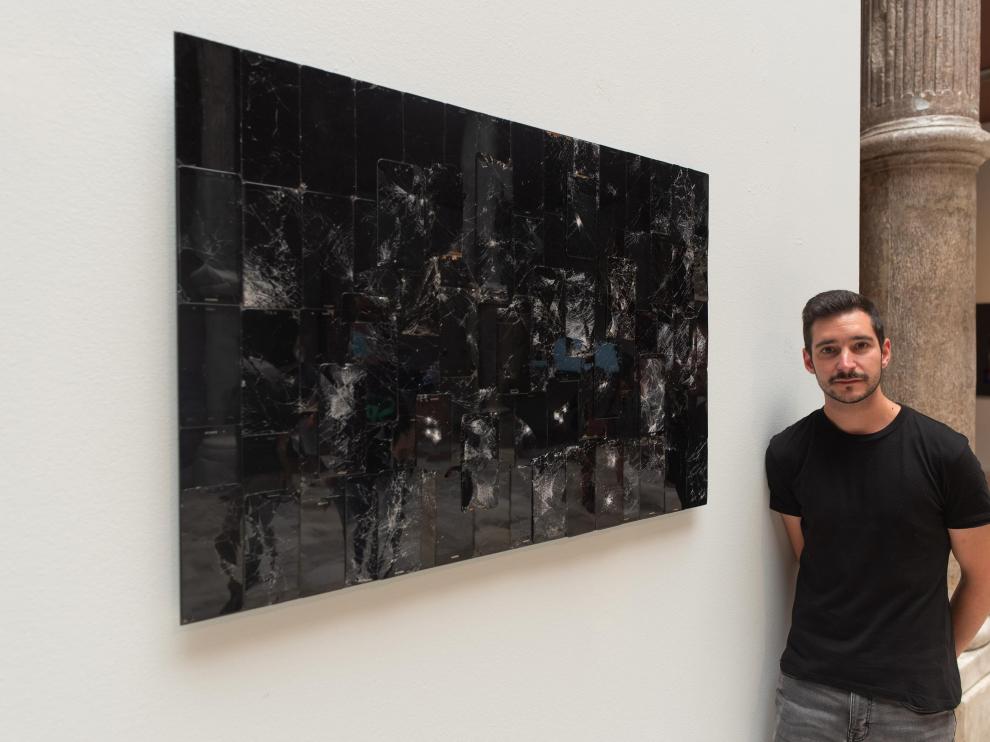 Jorge Isla, ganador del V premio de arte Joaquina Zamora por su obra ‘Le Reflet IX’