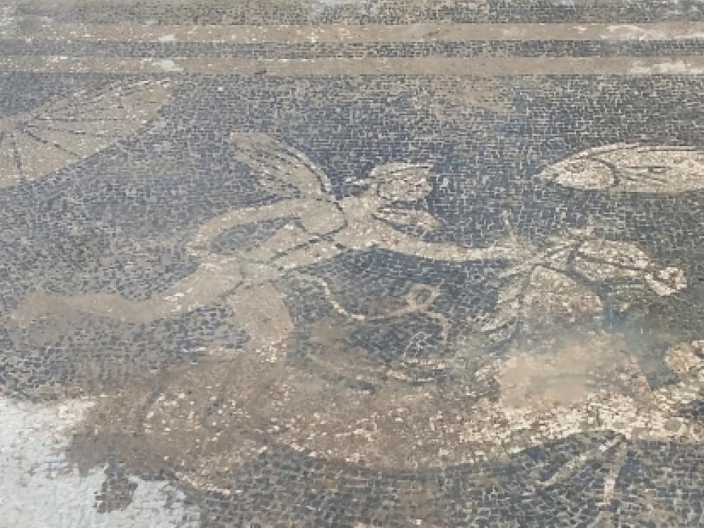 Yacimiento romano del Forau de la Tuta, localizado en Artieda.