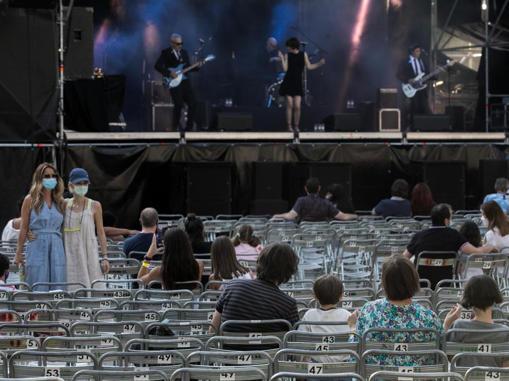 'Música al raso' en Zaragoza: una fiesta soul en el Jardín de Invierno.