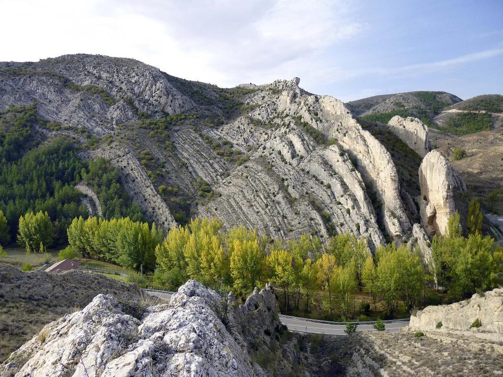 El Parque Geológico de Aliaga es el más antiguo de España