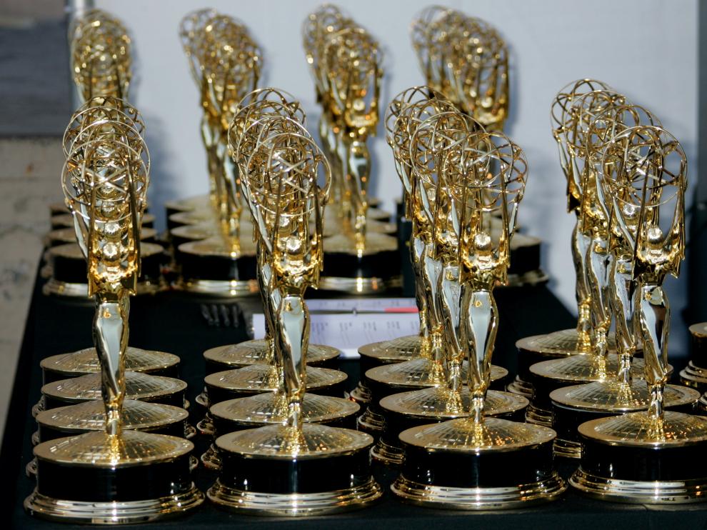 FILE PHOTO: Emmy Award statuettes are seen at the 2006 Creative Arts Emmy Awards in Los Angeles
