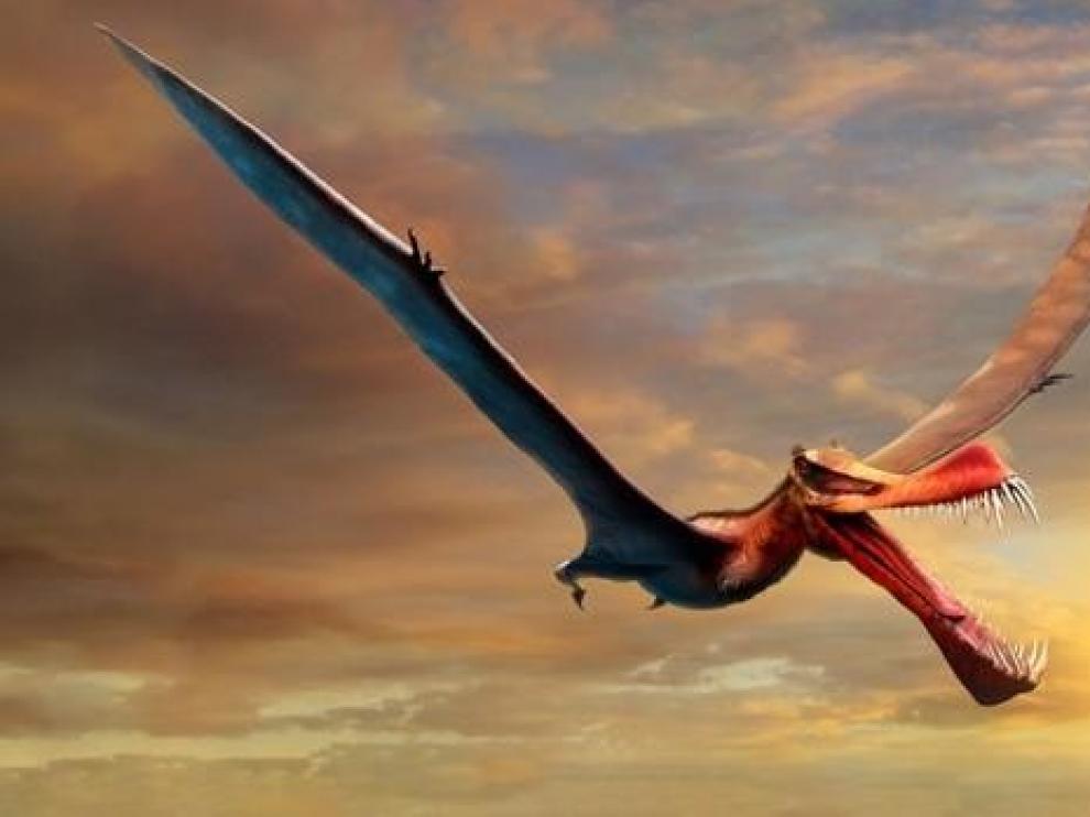 Recreación del dragón.