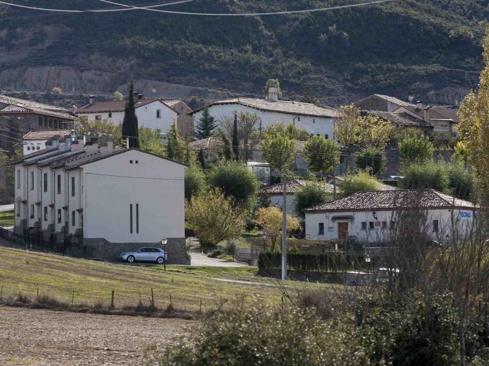 Vistas de Bailo, pueblo de Huesca
