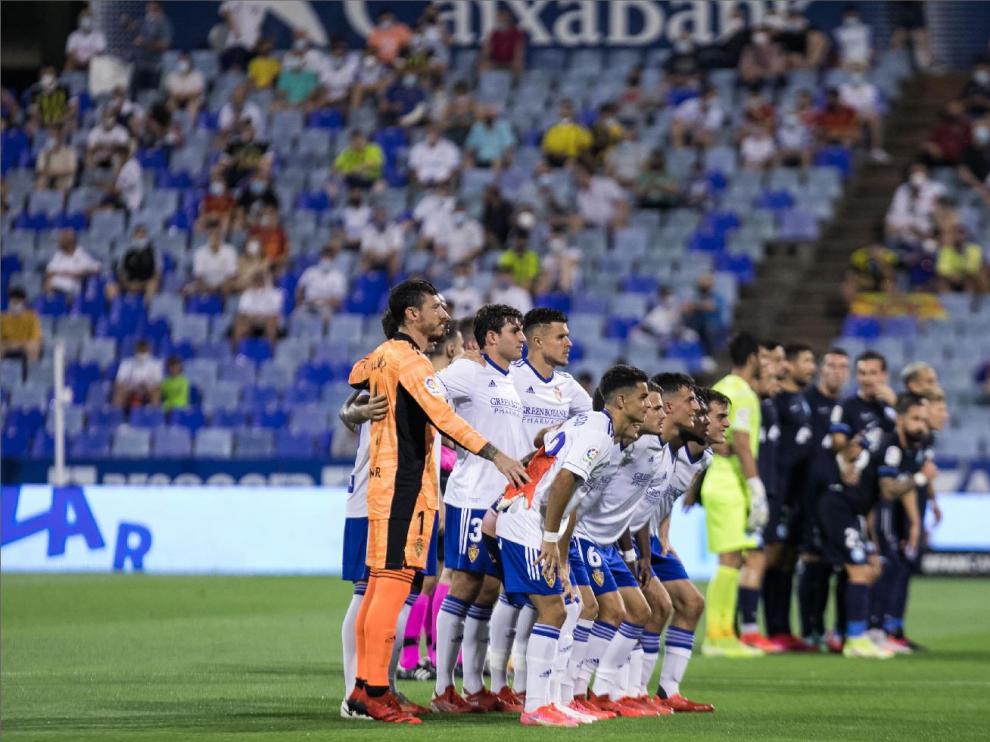 La afición del Real Zaragoza volvió en partido oficial a La Romareda el pasado día 13, en el estreno de la liga ante el Ibiza.