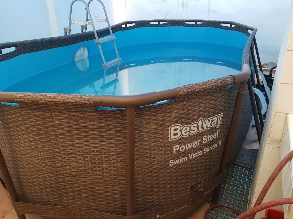 La piscina sustraída