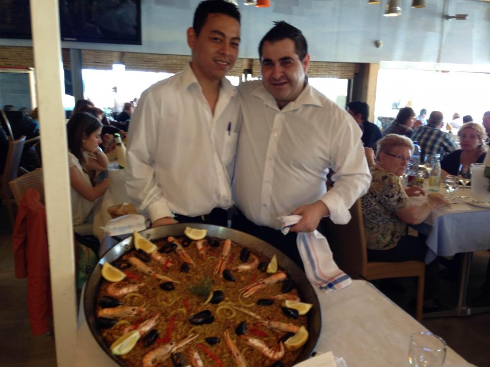 Arroz del Dorado, en La Pineda