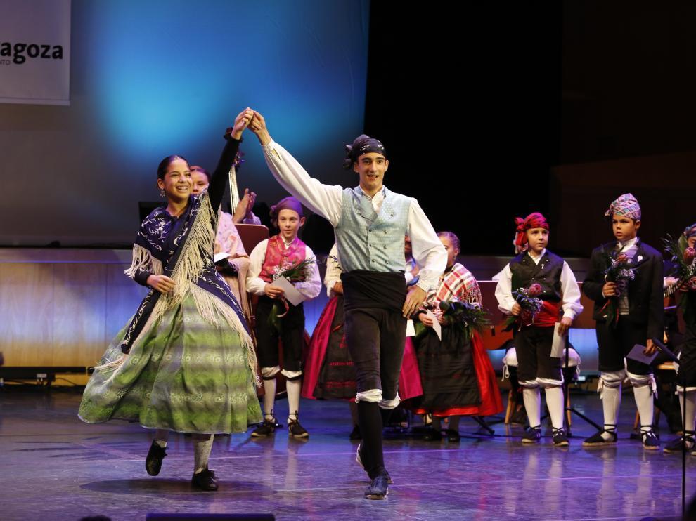 Los niños también serán protagonistas de 'Zarajota'. Certamen oficial de jota benjamín.