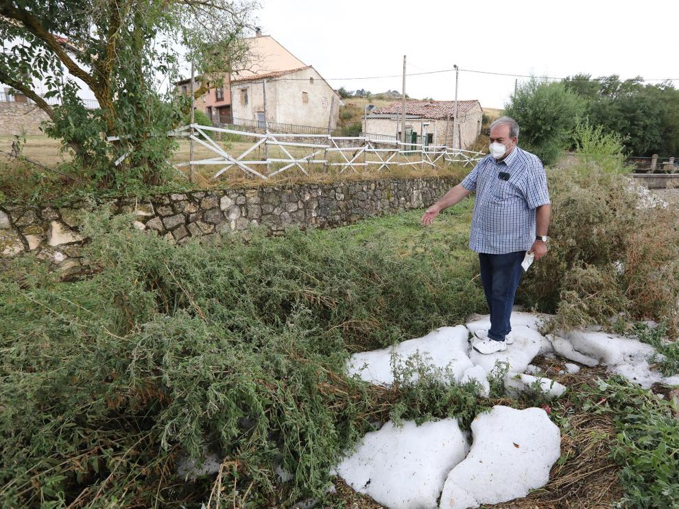 Villar del Cobo, Guadalaviar y Griegos, dañadas por el temporal