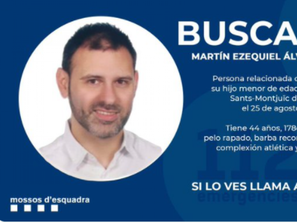 Imagen del padre que acabó con la vida de su hijo