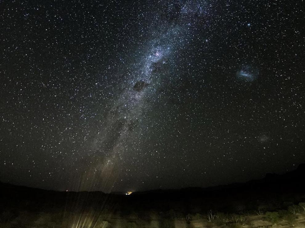 Cielo estrellado, en Villar del Salz.