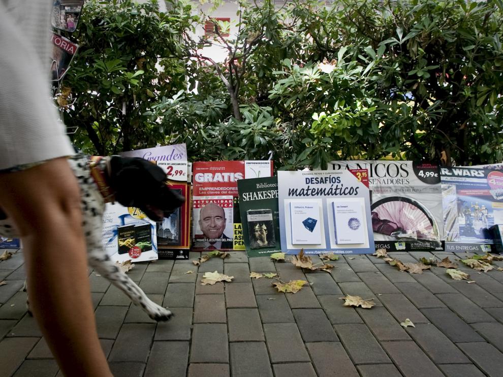 Los coleccionables utilizan los grandes cartones como reclamo publicitario.