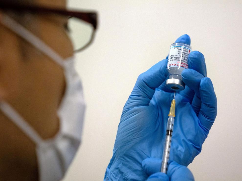 FILE PHOTO: Mass vaccination centre in Tokyo