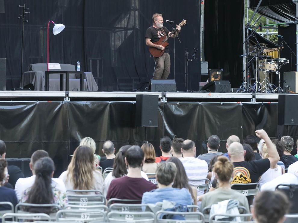 El Ayuntamiento propone conciertos con público sentado en el parque del Agua para el Pilar.