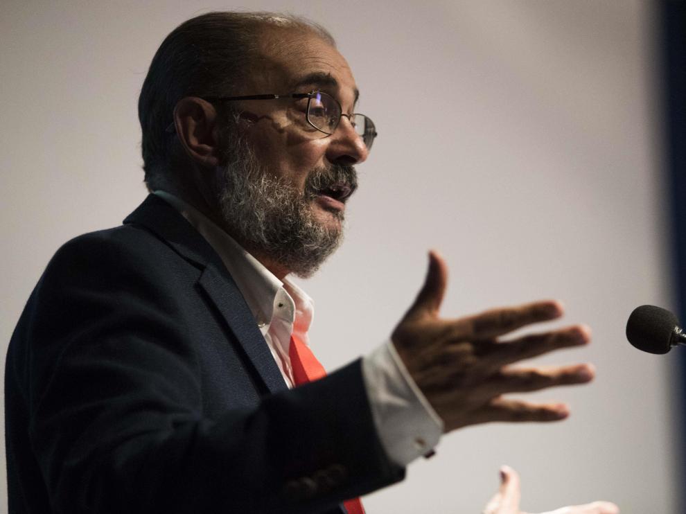 Javier Lambán optará a la reelección como líder del PSOE aragonés.