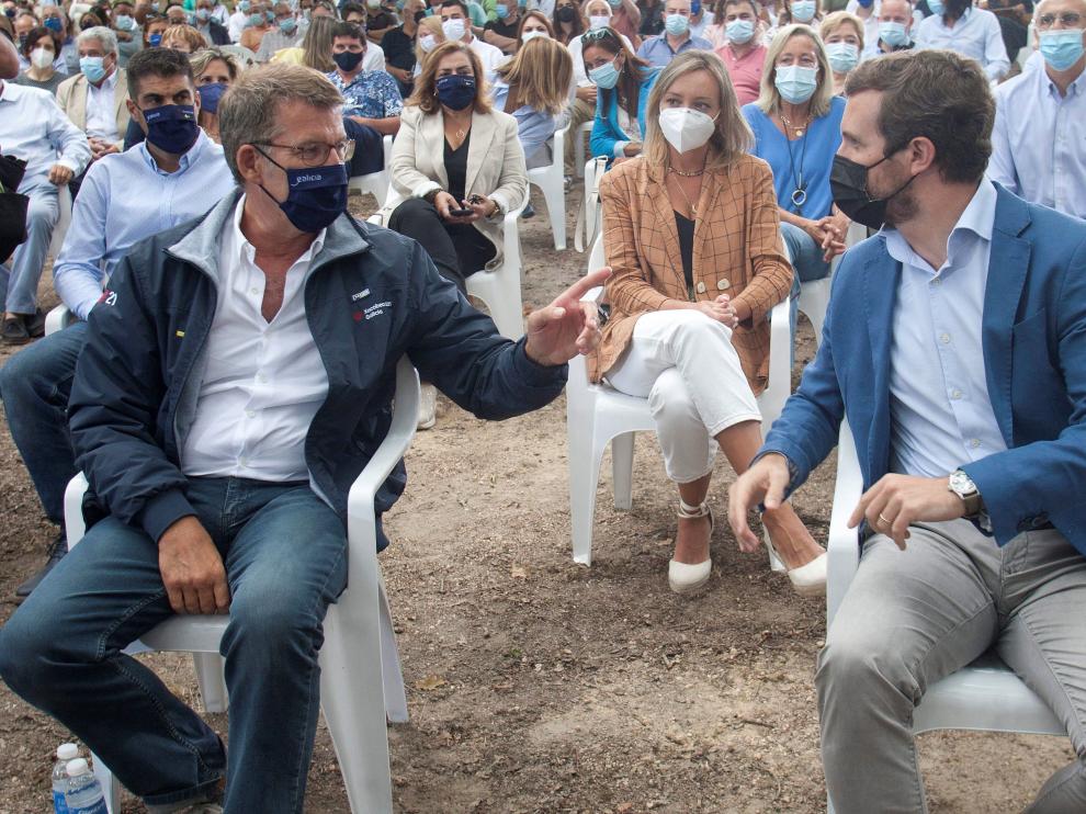 Casado y Feijoo inauguran el curso Político del PP